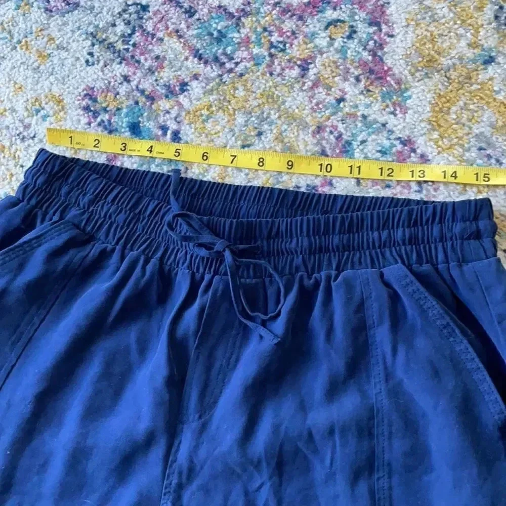INC International Concepts navy utility jogger pants, cargo pockets. Women’s L